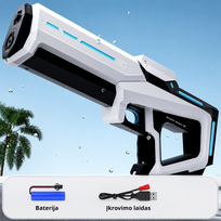 elektrinis vaikams - Woopie elektrinis vandens pistoletas Automatic Blaster - 1 nuotrauka