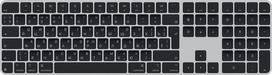 Apple Magic Keyboard with Touch ID and Numeric Keypad MXK83RS/A Juoda (Black)