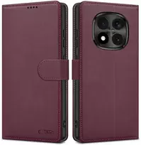 xiaomi telefonai - Tech-Protect Wallet Xiaomi Redmi Note 15 Pro 5G - Mulberry (Burgundy) - 1 nuotrauka