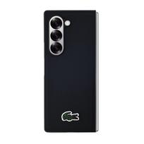 Lacoste Iconic Petit Pique Woven Logo MagSafe dėklas Samsung Galaxy Z Fold 6 - Juodas (Black)