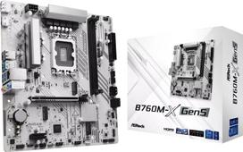lga 1700 - ASRock B760M-X GEN5 LGA1700 mATX DDR5 - 1 nuotrauka
