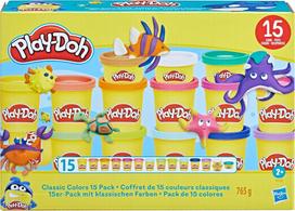 play doh rinkinys - PLAY-DOH Klasikinių spalvų rinkinys, 15 vnt. - 1 nuotrauka