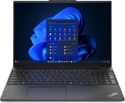 wi fi 6 - Lenovo ThinkPad E16, Ryzen 7 7735U, 16 GB, 1 TB, 16", WUXGA, Windows 11 Pro, Juodas (Black) - 1 nuotrauka