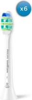 philips sonicare white galvutes - Philips Sonicare InterCare HX9006/87 dantų šepetėlio galvutės, baltos (White), 6 vnt - 1 nuotrauka