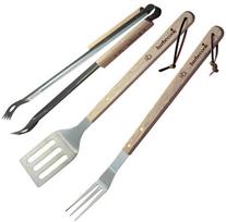 Barbecook Grilio įrankių rinkinys 3 dalių FSC 47 cm BC-ACC-7094
