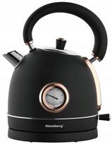 Klausberg KB-7905 Juodas/Rožinis auksas (Black/Rose Gold)