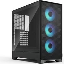 atx korpusai - Fractal Design Pop 2 Air Juodas (Black) TG RGB - 1 nuotrauka