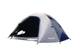 Trivietė palapinė Outliner UV50+, ruda sp., 210 cm x 195 cm x 116 cm