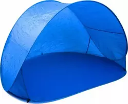 papludimio palapine - Carruzzo L3B1 paplūdimio palapinė, mėlyna (Blue) - 1 nuotrauka