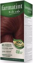 Farmatint Permanent Color Gel ilgalaikiai plaukų dažai 4M Kaštoninis raudonmedis (Mahogany Chestnut) 150 ml