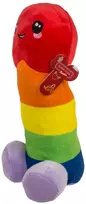 Kemis Out of the Blue Plush Penis Rainbow (Vaivorykštinis) 30 cm