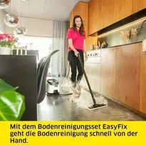 garo valytuvas sc 3 deluxe - Karcher SC 4 Deluxe Iron Juodas/Baltas (Black/White) - 1 nuotrauka