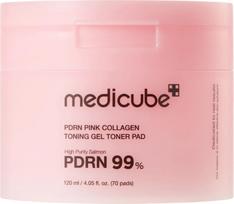 veido kauke - Medicube PDRN Pink Collagen Toning Pads 70 vnt - 1 nuotrauka