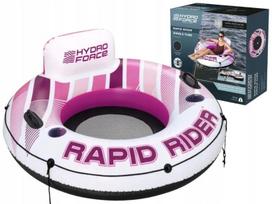 vandens pripuciami ciuziniai - Bestway Rapid Rider 43953 Pripučiamas ratas su atlošu, rožinis (Pink) - 1 nuotrauka