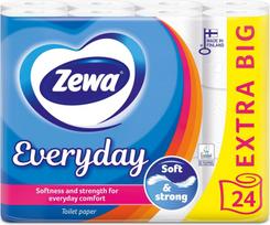 Tualetinis popierius Zewa Everyday, 3 sluoksniai, 24 ritinėliai