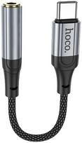 type c usb adapter - Hoco Adapteris USB-C į 3,5 mm Jack LS36 Juodas (Black) - 1 nuotrauka