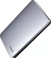 ugreen 5m usb c - Ugreen CM300 70499 išorinis 2,5" SATA 3.0 6Gbps diskų dėklas Pilkas (Gray) + USB-C į USB-C kabelis 0,5 m - 1 nuotrauka