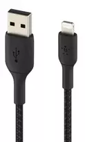 usb a to lightning apple - Belkin Boost Charge USB-A to Lightning 1m Juodas (Black) (CAA002BT1MBK) - 1 nuotrauka