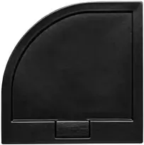 Dušo padėklas Besco Axim UltraSlim, 90 cm x 90 cm