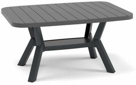 Lauko stalas Kalune Design Silva, antracito sp., 90 cm x 52.5 cm x 45 - 60 cm