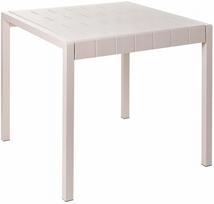 Lauko stalas Beliani Bartica, smėlio sp., 81 cm x 84 cm x 77 cm