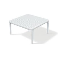 Lauko stalas Ferne Brene, balta sp., 79.5 cm x 79.5 cm x 40.5 cm