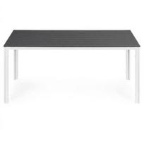 lauko stalai senukai - Lauko stalas MultiGarden, balta sp./pilka sp., 156 cm x 78 cm x 74 cm - 1 nuotrauka