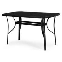 lauko stiklo stalas - Lauko stalas MultiGarden Rectangle, juoda sp., 120 cm x 70 cm x 71 cm - 1 nuotrauka