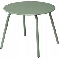 Lauko stalas Progarden Rondo, žalia sp., 50 cm x 50 cm x 40 cm
