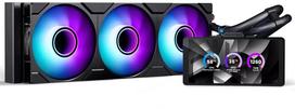 aio ausintuvai lcd - Phanteks Glacier One 360M25 LCD AiO - 1 nuotrauka