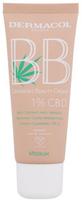 Dermacol BB Cannabis Beauty Cream SPF15 atspalvį suteikiantis kremas veidui - Medium