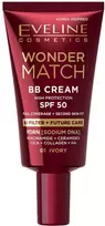 Eveline Wonder Match BB Cream SPF50 BB veido kremas - 01 Ivory