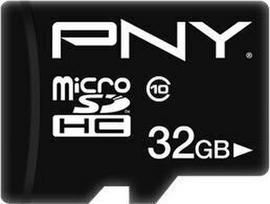 32gb atminties kortel - PNY Performance Plus 32 GB microSDHC Class 10 - 1 nuotrauka