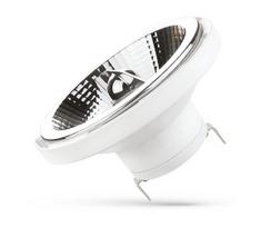 11w lempute - Spectrum LED AR111 G53 11W 12V 3000K 830 lm Baltas (White) - 1 nuotrauka