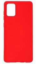 Evelatus Soft Touch Back Case For Samsung Galaxy A31 Red