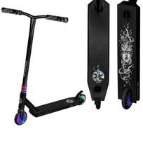 paspirtukai triukams - Spokey Medusa Stunt Scooter, Juodas (Black) - 1 nuotrauka