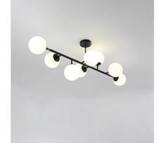 Šviestuvas kabinamas Light Prestige Dorado LP-002/8P BK, 8 x 40 W, E14, Juodas (Black)