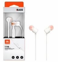 mini in ear - JBL Tune 110 White (Baltos) - 3 nuotrauka