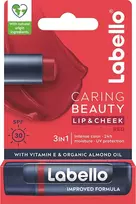 Labello Caring Beauty Red Lip Balm lūpų balzamas - 4.8 g.