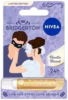 Nivea Bridgerton Edition Lip Balm lūpų balzamas - Vanilla Biscuit