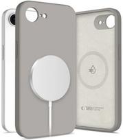 apple 17e - Tech-Protect Silicone MagSafe Case for Apple iPhone 16E / 17E - Pilkas (Gray) - 1 nuotrauka