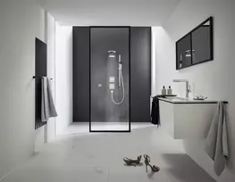 Hansgrohe Finoris 230 2jet, juodas matinis