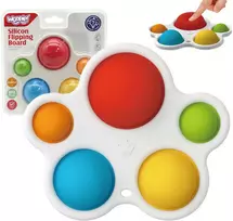 montessori zaislai - Woopie BABY POP IT Montessori sensorinis žaislas-kramtukas - 1 nuotrauka