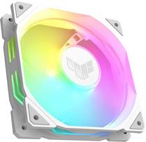 kompiuterio ventiliatorius - ASUS TUF GAMING TR120 ARGB REVERSE 3IN1 White 120 mm Case Fan 3-Pack - 1 nuotrauka