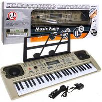 vaikiskas pianinas - Ramiz vaikiškas sintezatorius MQ-807USB Juodas (Black) - 1 nuotrauka