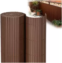 pvc tentai - Springos PVC privatumo uždanga, ruda (Brown), 500 x 100 cm - 1 nuotrauka