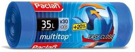 Paclan šiukšlių maišai Multitop, 35 l, 36 vnt.