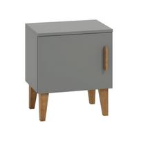 Naktinis staliukas Kocot Kids Kubi, pilka sp., 56 cm x 50 cm x 34 cm