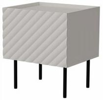 kasmyras spalva - Naktinis staliukas Cama Meble Lucca, kašmyro sp., 52 cm x 40 cm x 47 cm - 1 nuotrauka