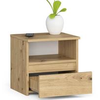 artisan oak - Naktinis staliukas Akord CL1, ąžuolo (Artisan Oak) - 5 nuotrauka